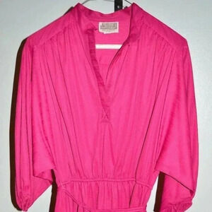 1970s/1980s JIMMY LOS ANGELES Pink Dress